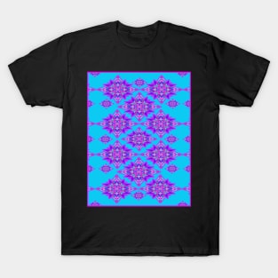 Pretty Purple Pink and Blue Mandala - For Lovers of Beautiful Patterns T-Shirt